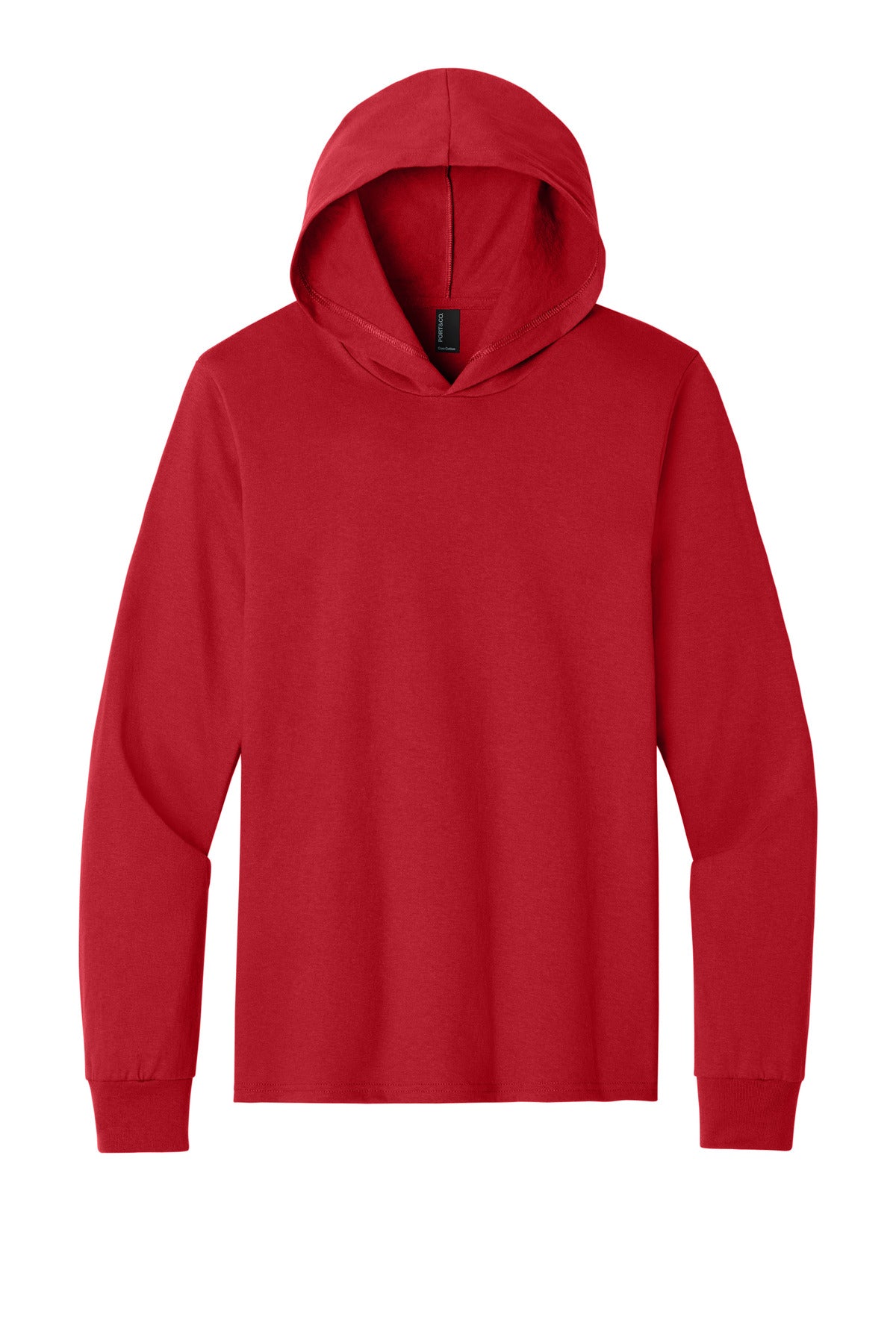 Port & Co   Core Cotton Pullover Hooded Tee PC54H