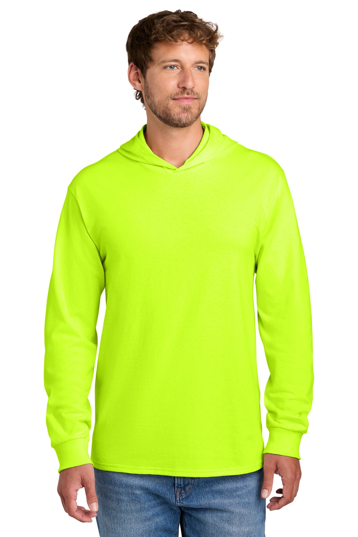 Port & Co   Core Cotton Pullover Hooded Tee PC54H