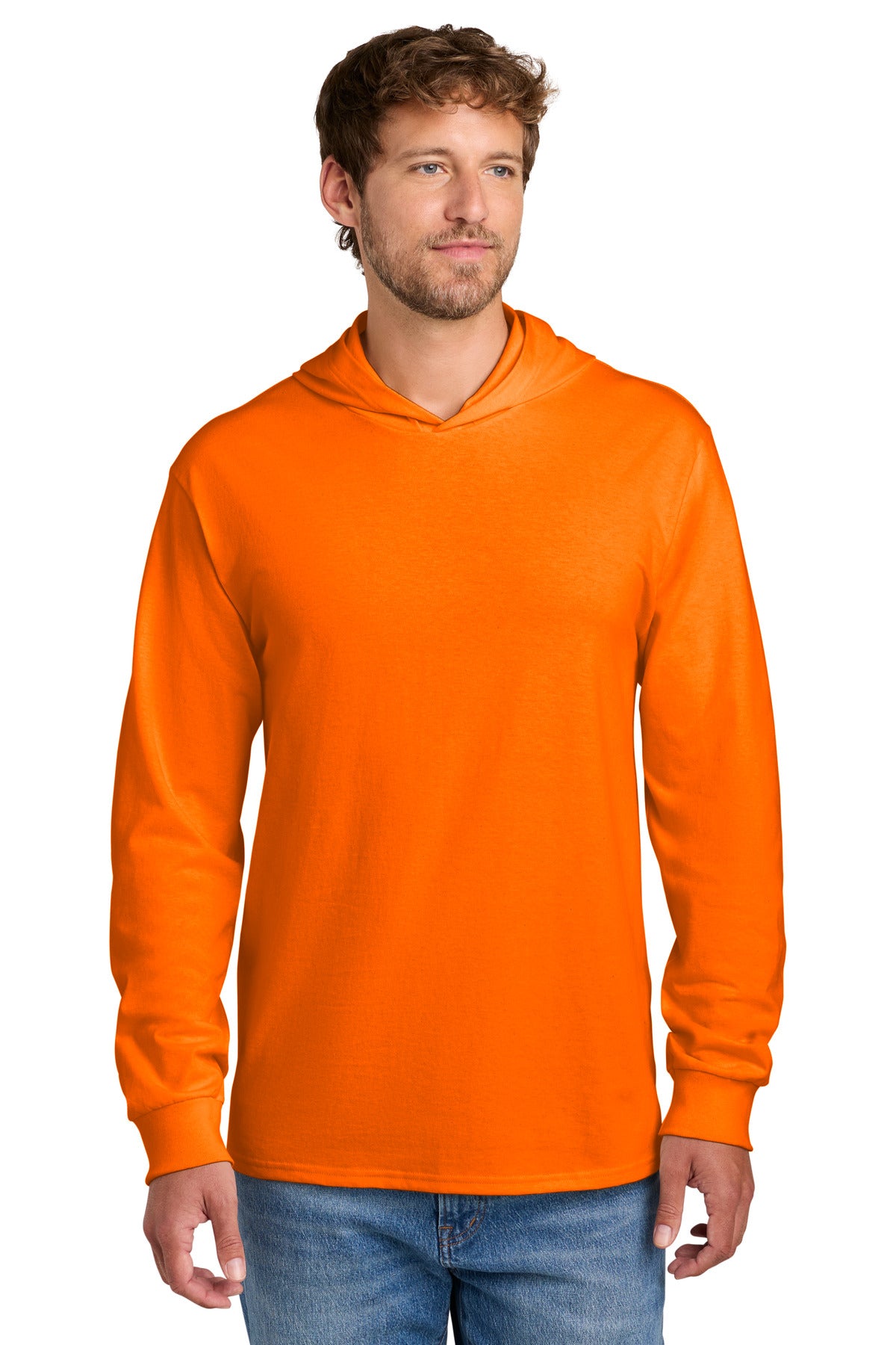 Port & Co   Core Cotton Pullover Hooded Tee PC54H