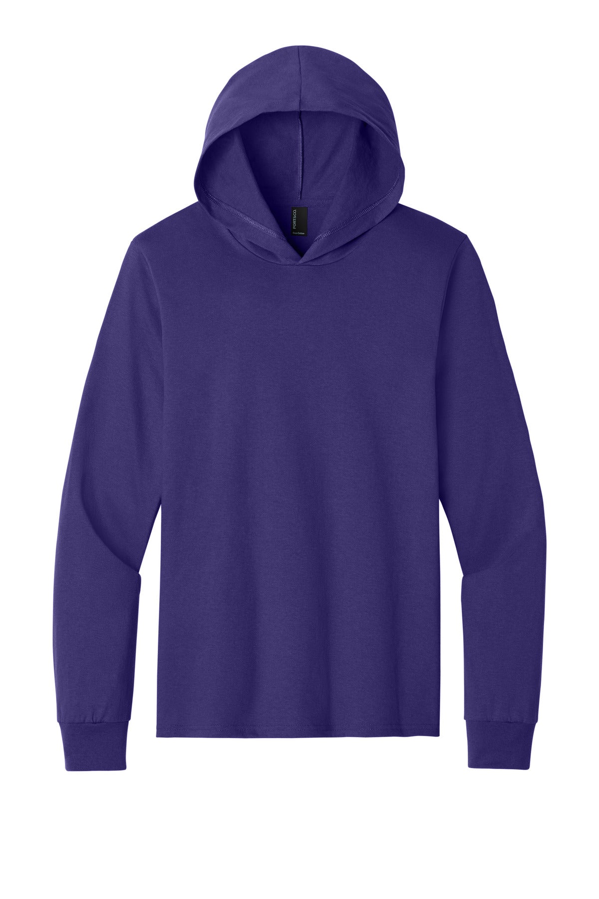 Port & Co   Core Cotton Pullover Hooded Tee PC54H