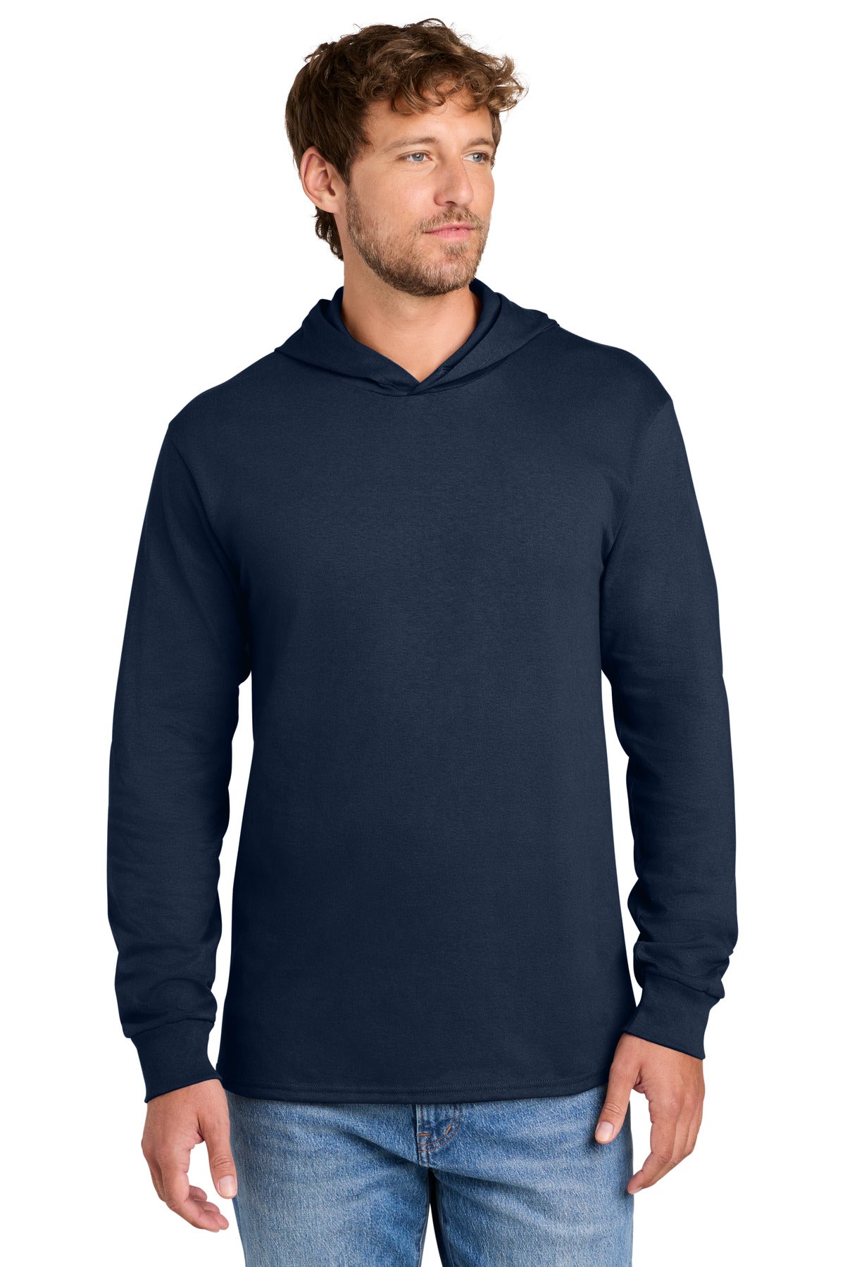 Port & Co   Core Cotton Pullover Hooded Tee PC54H