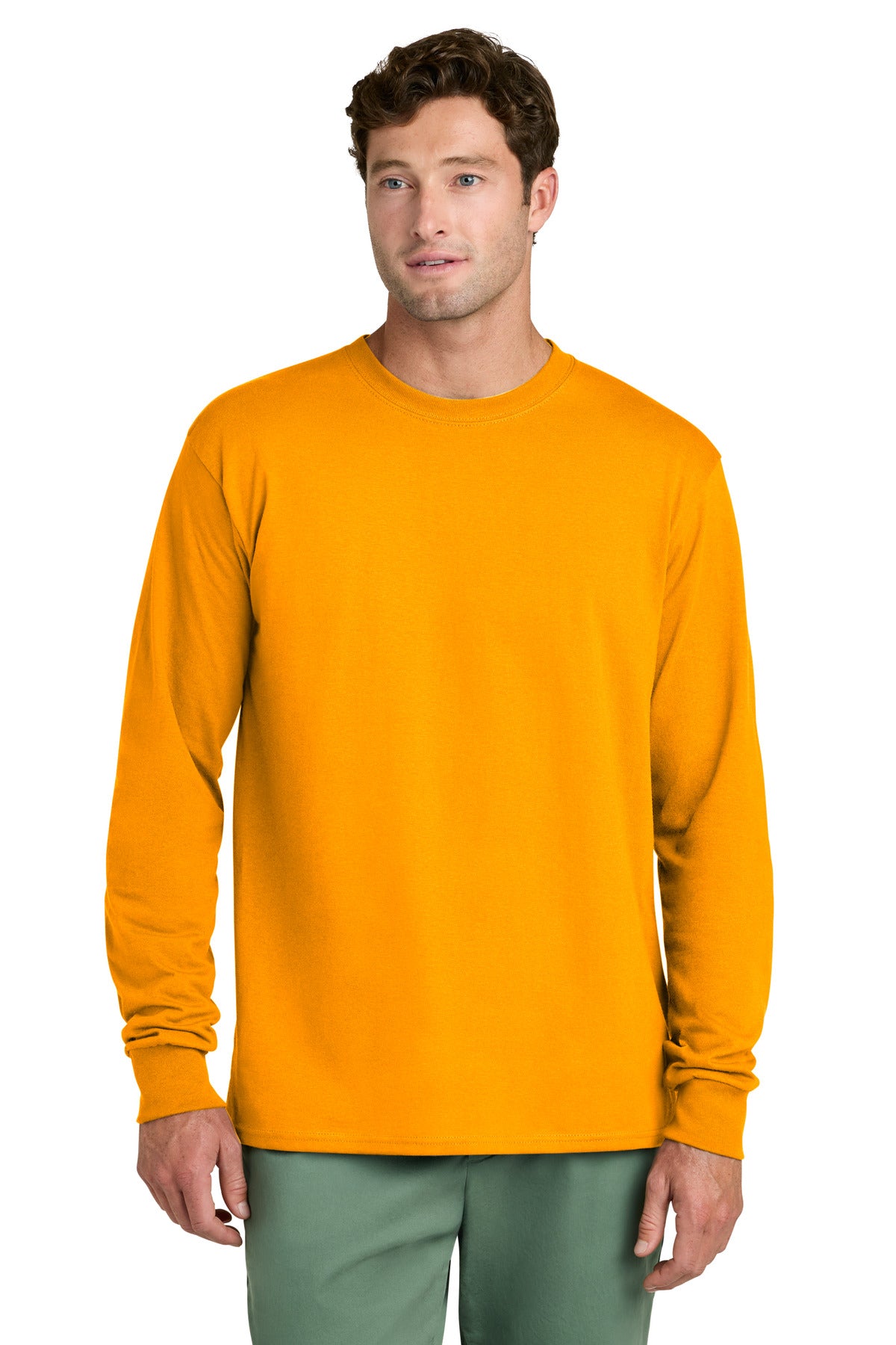 Port & Co   Long Sleeve Core Cotton Tee. PC54LS