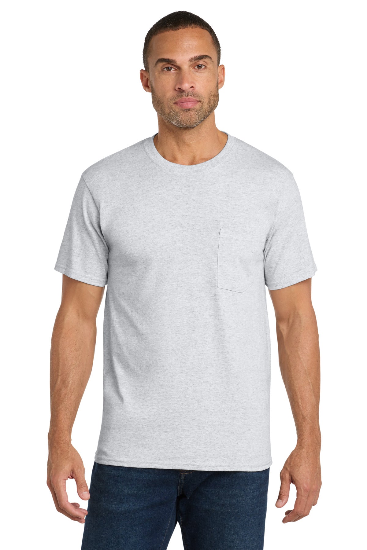 Port & Co   Core Cotton Pocket Tee. PC54P