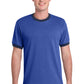 Port & Co   Core Cotton Ringer Tee.  PC54R