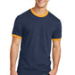 Port & Co   Core Cotton Ringer Tee.  PC54R