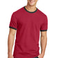 Port & Co   Core Cotton Ringer Tee.  PC54R
