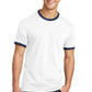 Port & Co   Core Cotton Ringer Tee.  PC54R