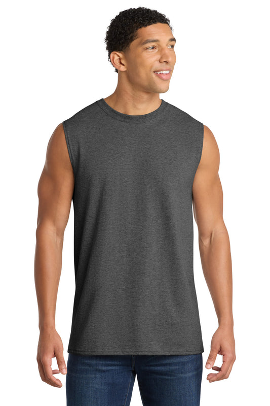 Port & Co   Core Cotton Sleeveless Tee. PC54SL