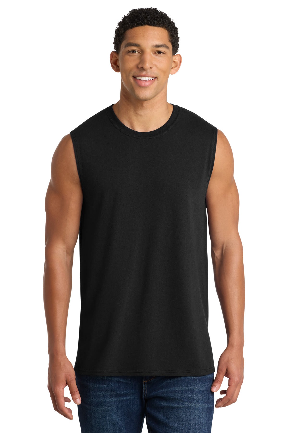 Port & Co   Core Cotton Sleeveless Tee. PC54SL