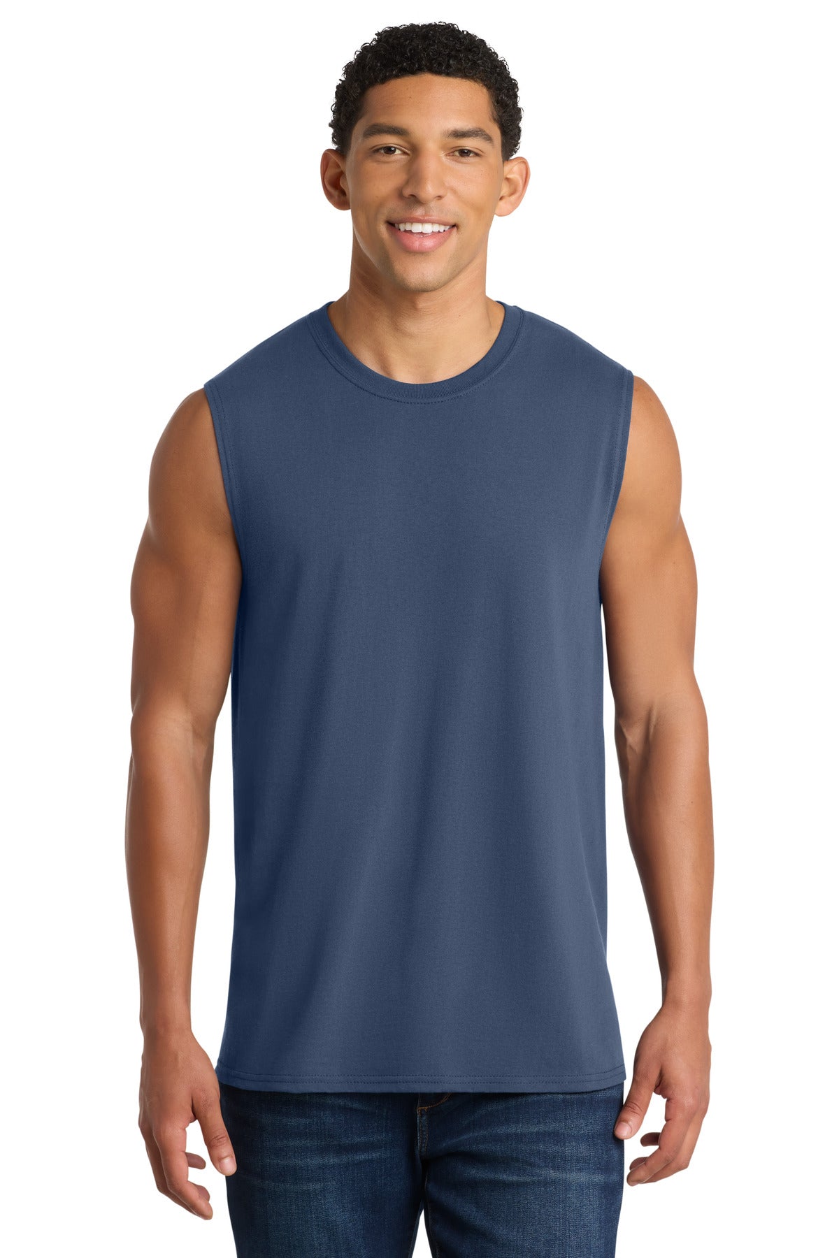 Port & Co   Core Cotton Sleeveless Tee. PC54SL