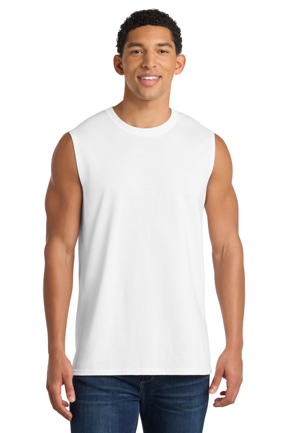 Port & Co   Core Cotton Sleeveless Tee. PC54SL