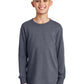 Port & Co   Youth Long Sleeve Core Cotton Tee. PC54YLS