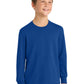 Port & Co   Youth Long Sleeve Core Cotton Tee. PC54YLS