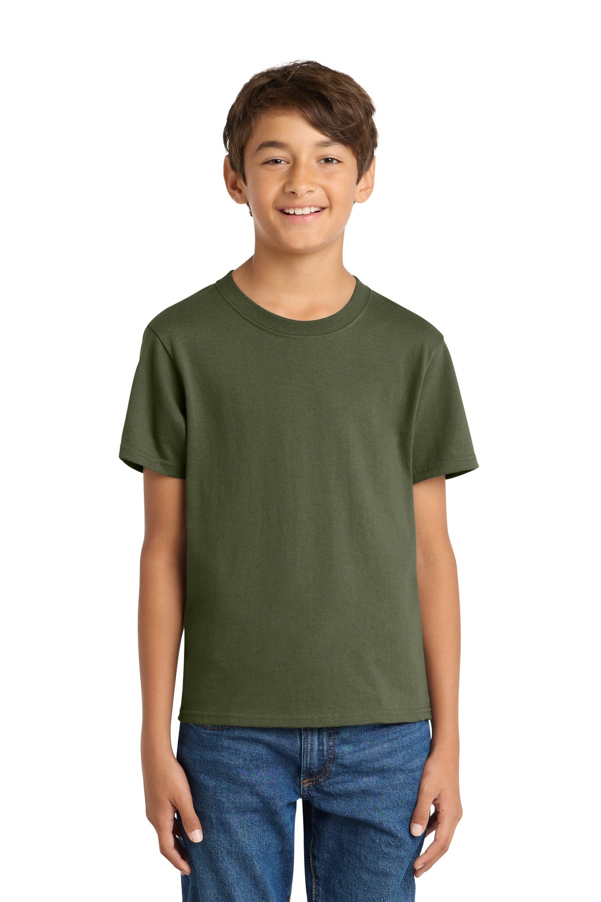 Port & Co   Youth Core Cotton Tee. PC54Y