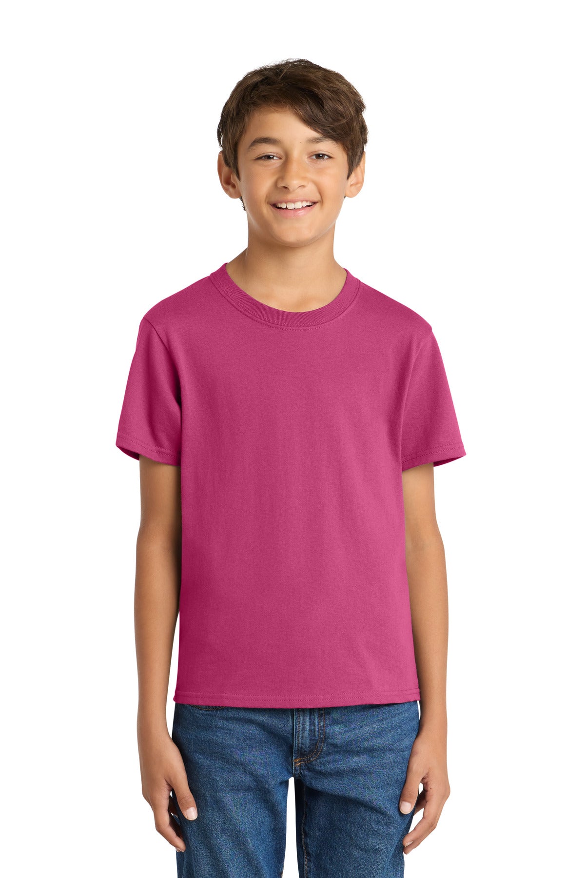 Port & Co   Youth Core Cotton Tee. PC54Y