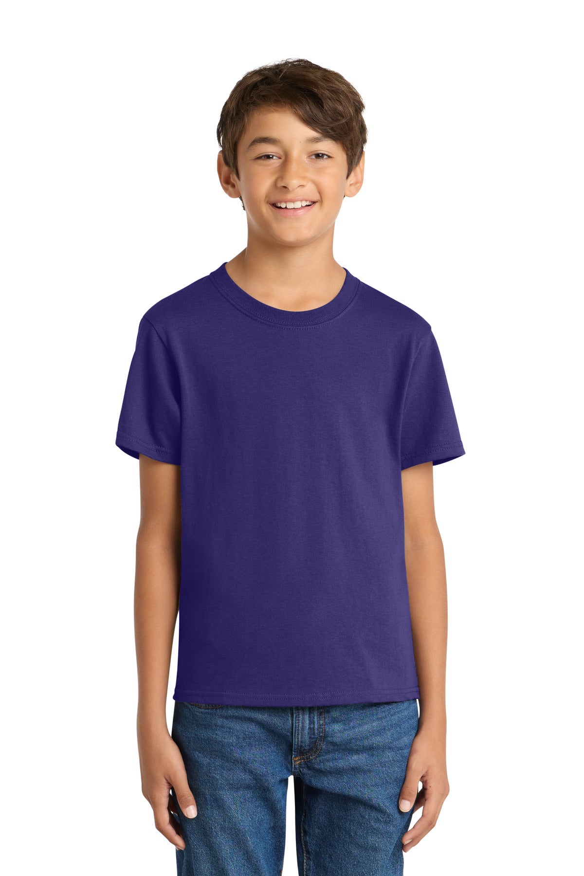 Port & Co   Youth Core Cotton Tee. PC54Y
