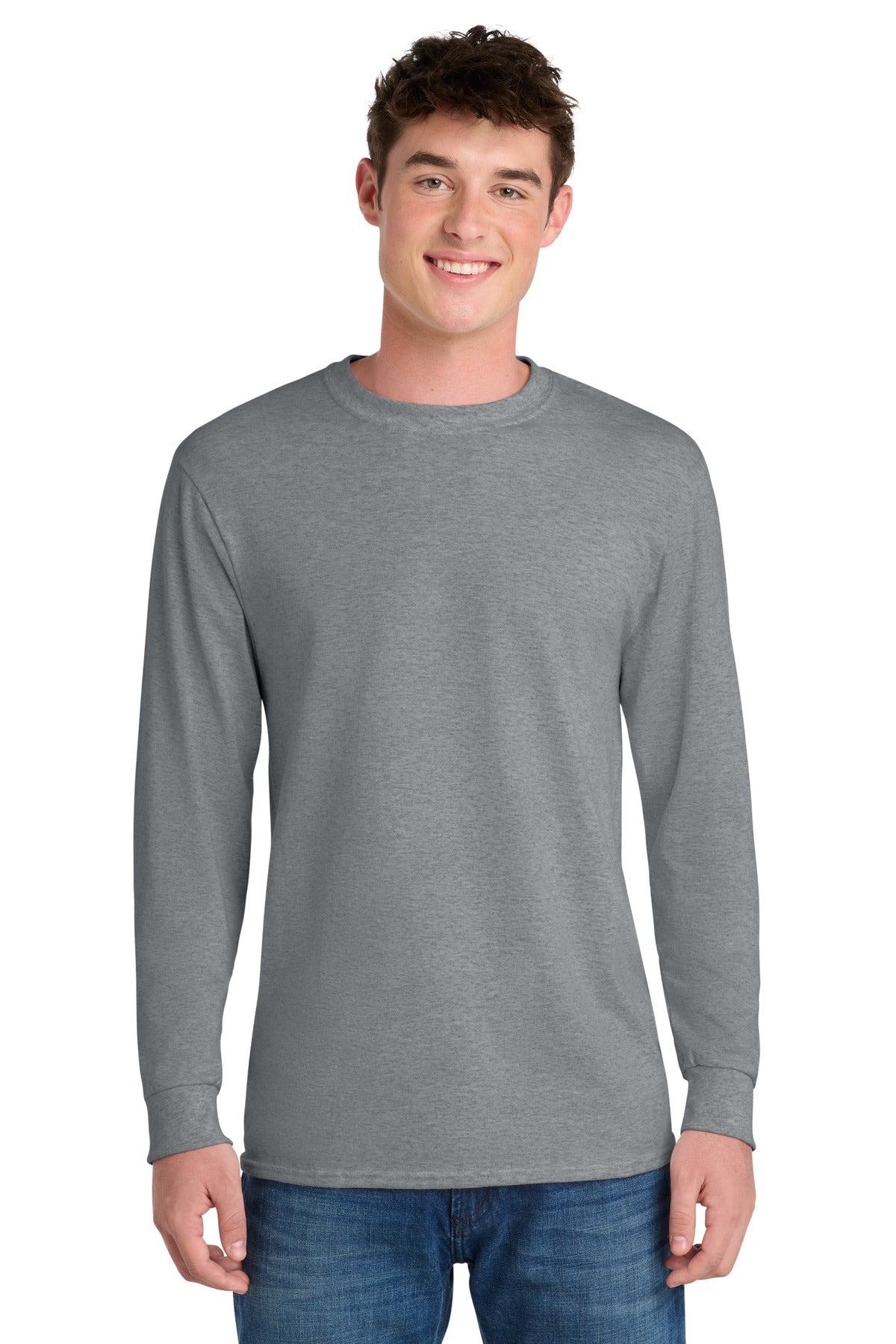 Port & Co   Tall Long Sleeve Core Blend Tee PC55LST