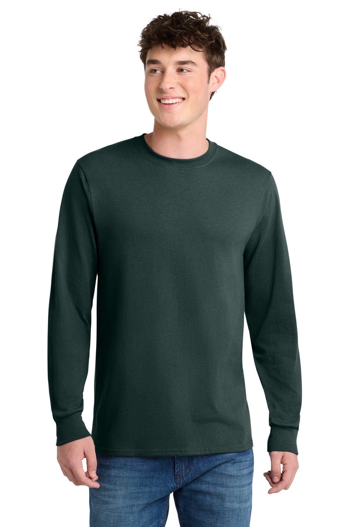 Port & Co   Tall Long Sleeve Core Blend Tee PC55LST