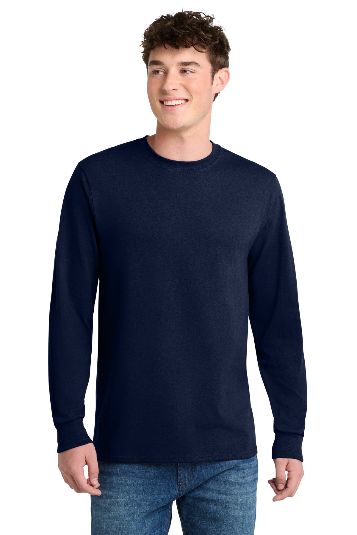 Port & Co   Tall Long Sleeve Core Blend Tee. PC55LST