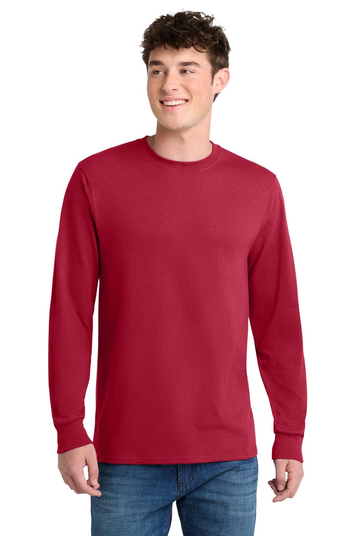 Port & Co   Tall Long Sleeve Core Blend Tee. PC55LST