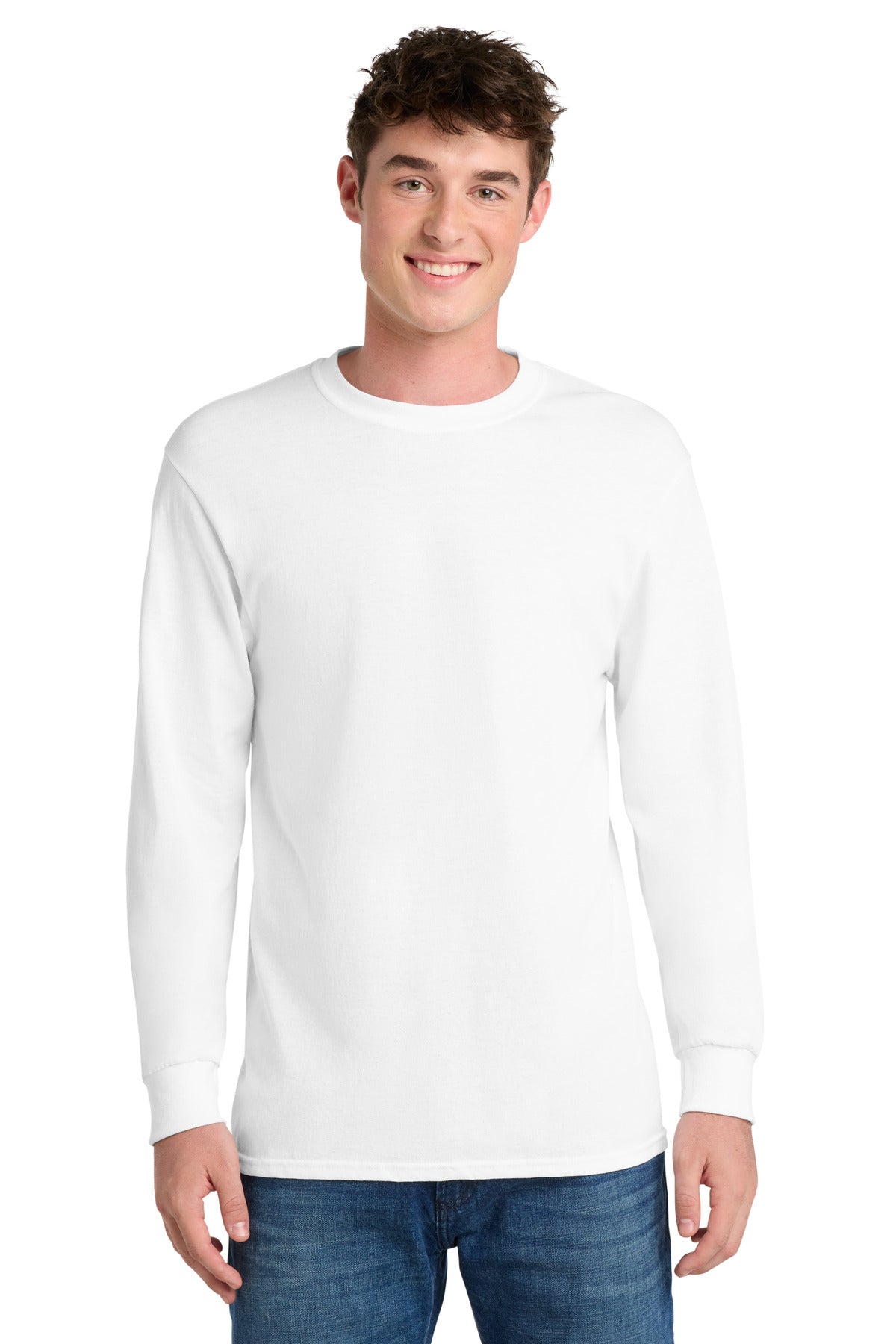 Port & Co   Tall Long Sleeve Core Blend Tee. PC55LST