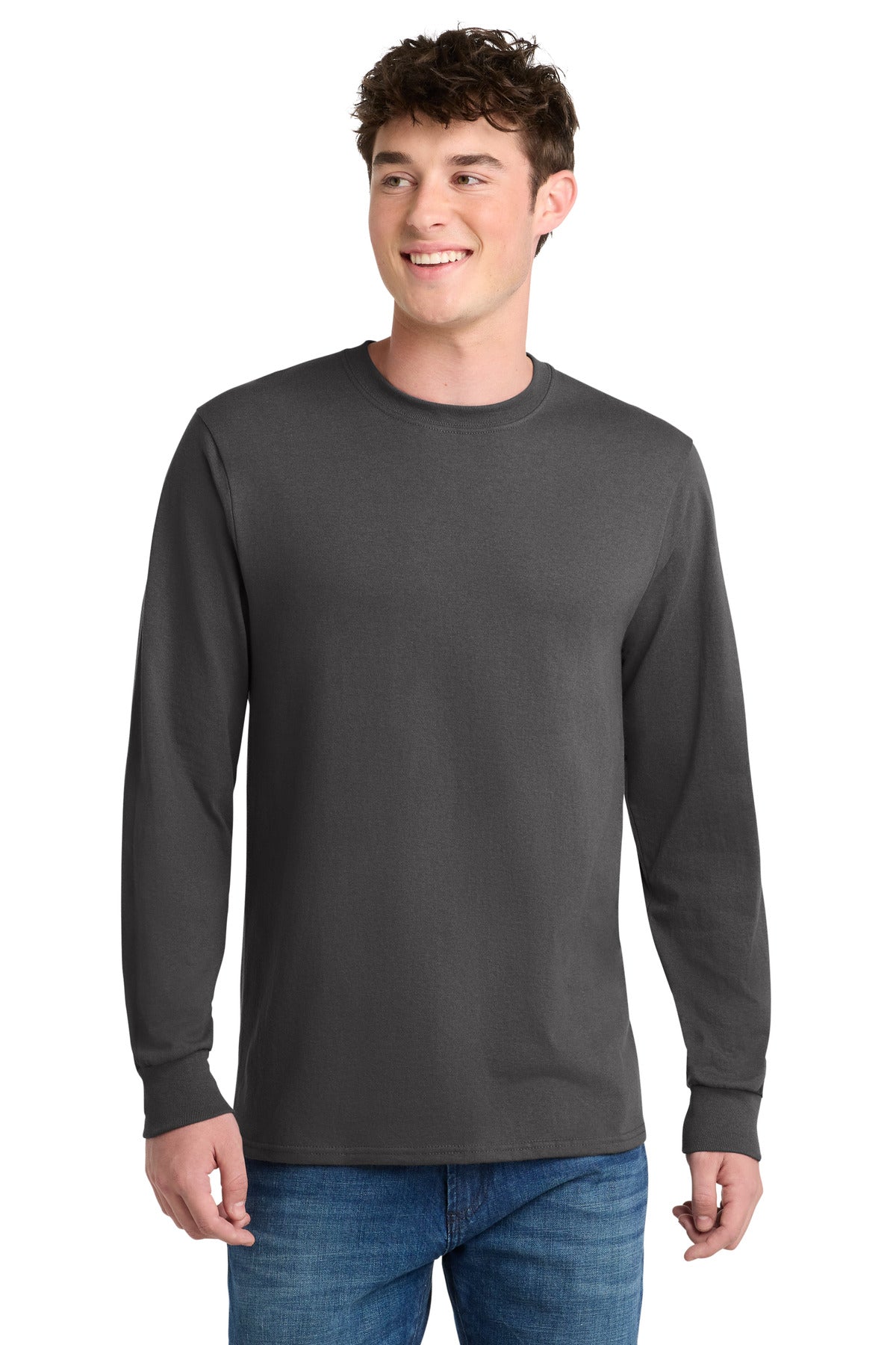 Port & Co   Tall Long Sleeve Core Blend Tee. PC55LST