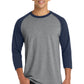Port & Co   Core Blend 3/4-Sleeve Raglan Tee. PC55RS