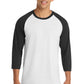 Port & Co   Core Blend 3/4-Sleeve Raglan Tee. PC55RS