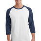 Port & Co   Core Blend 3/4-Sleeve Raglan Tee. PC55RS