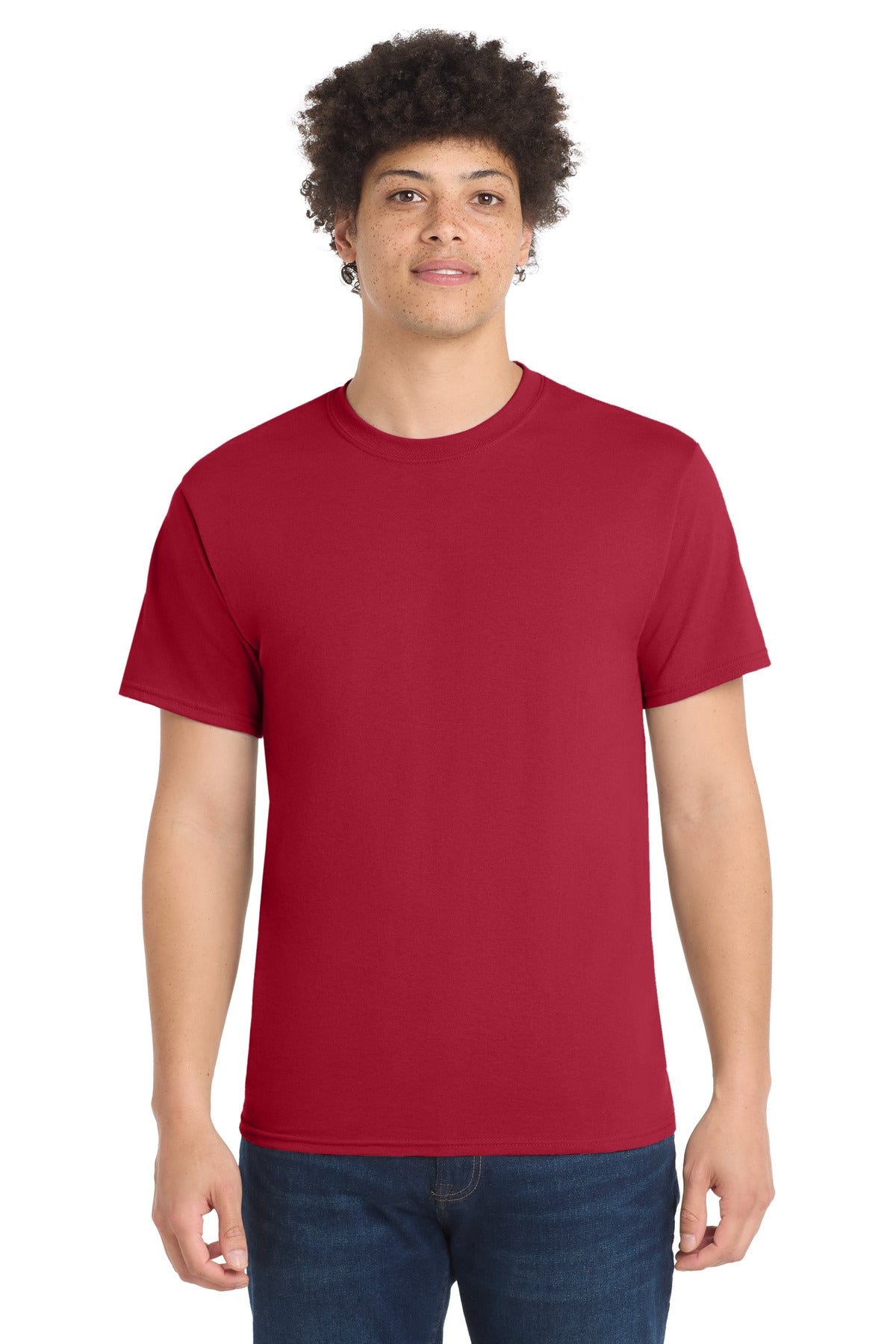 Port & Co   Tall Core Blend Tee. PC55T