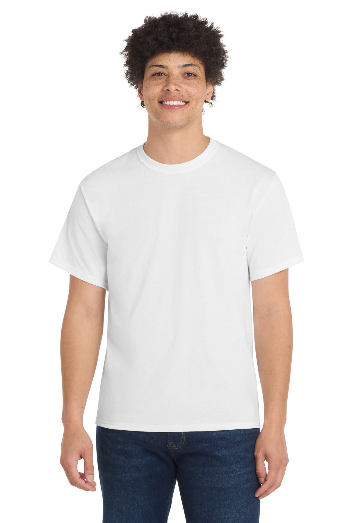 Port & Co   Tall Core Blend Tee. PC55T