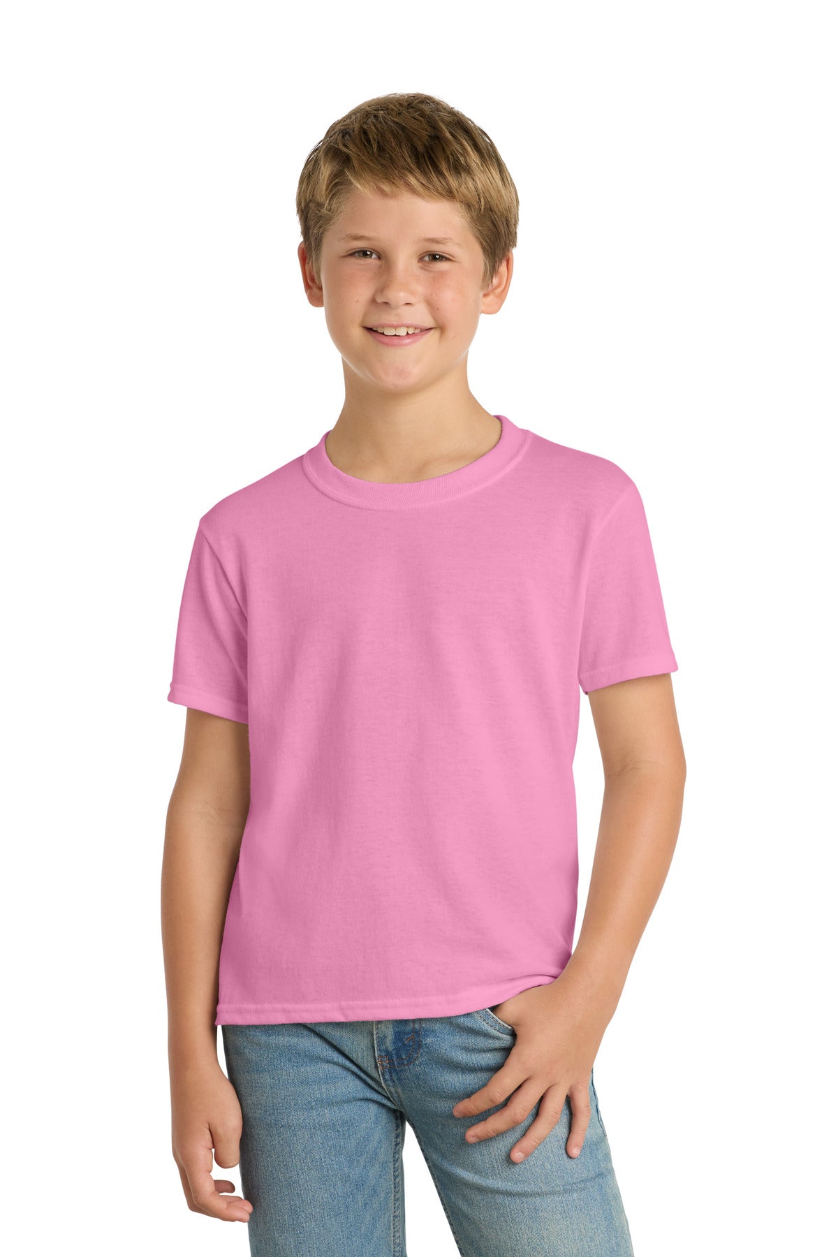 Port & Co   Youth Core Blend Tee.  PC55Y