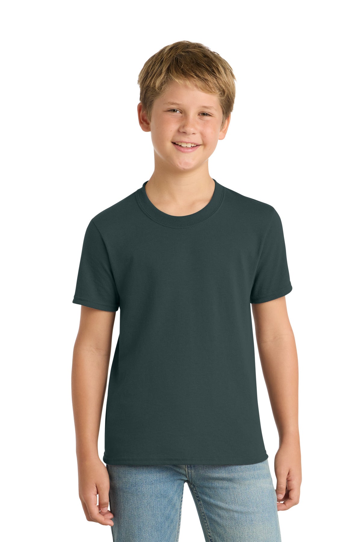Port & Co   Youth Core Blend Tee.  PC55Y