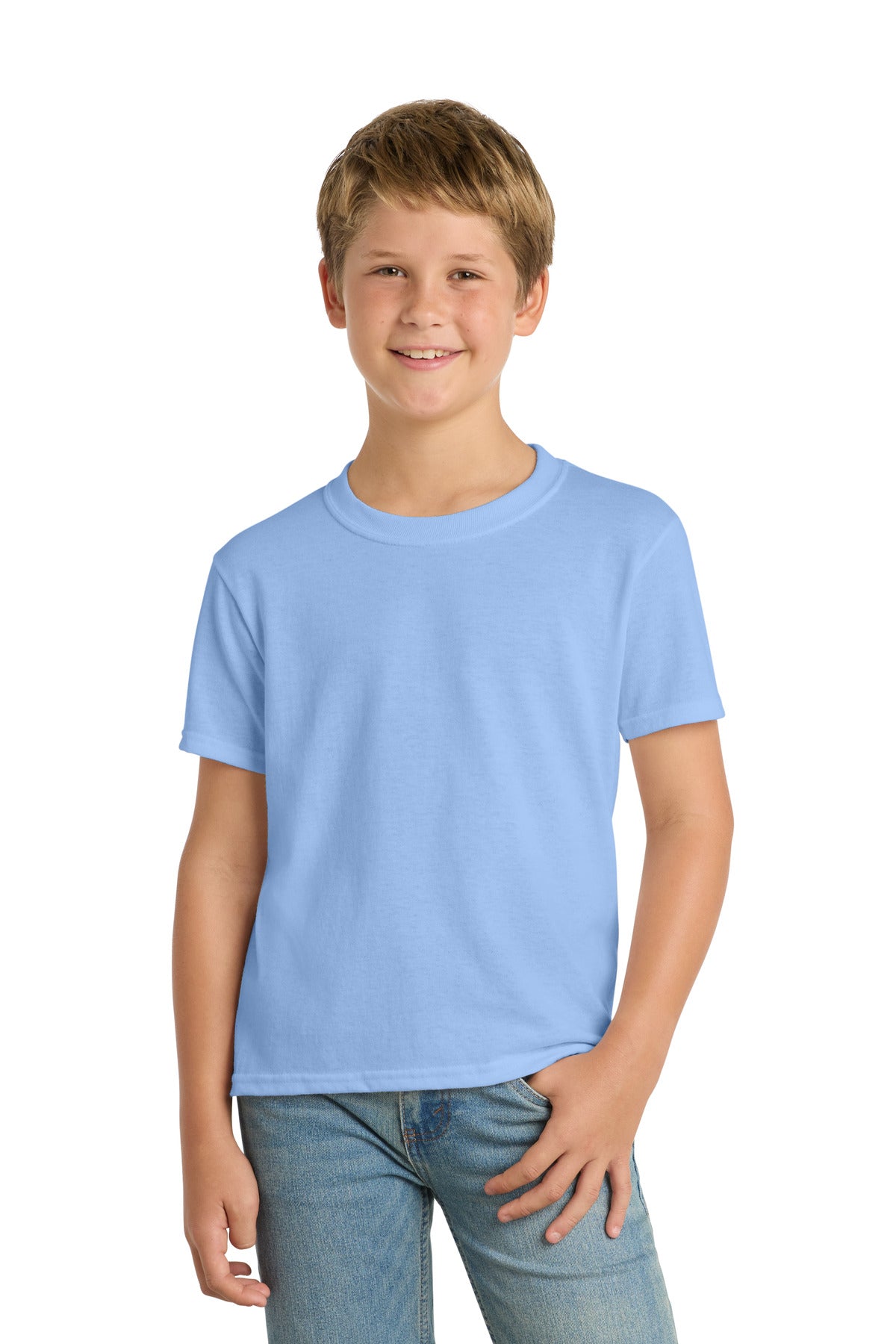 Port & Co   Youth Core Blend Tee.  PC55Y