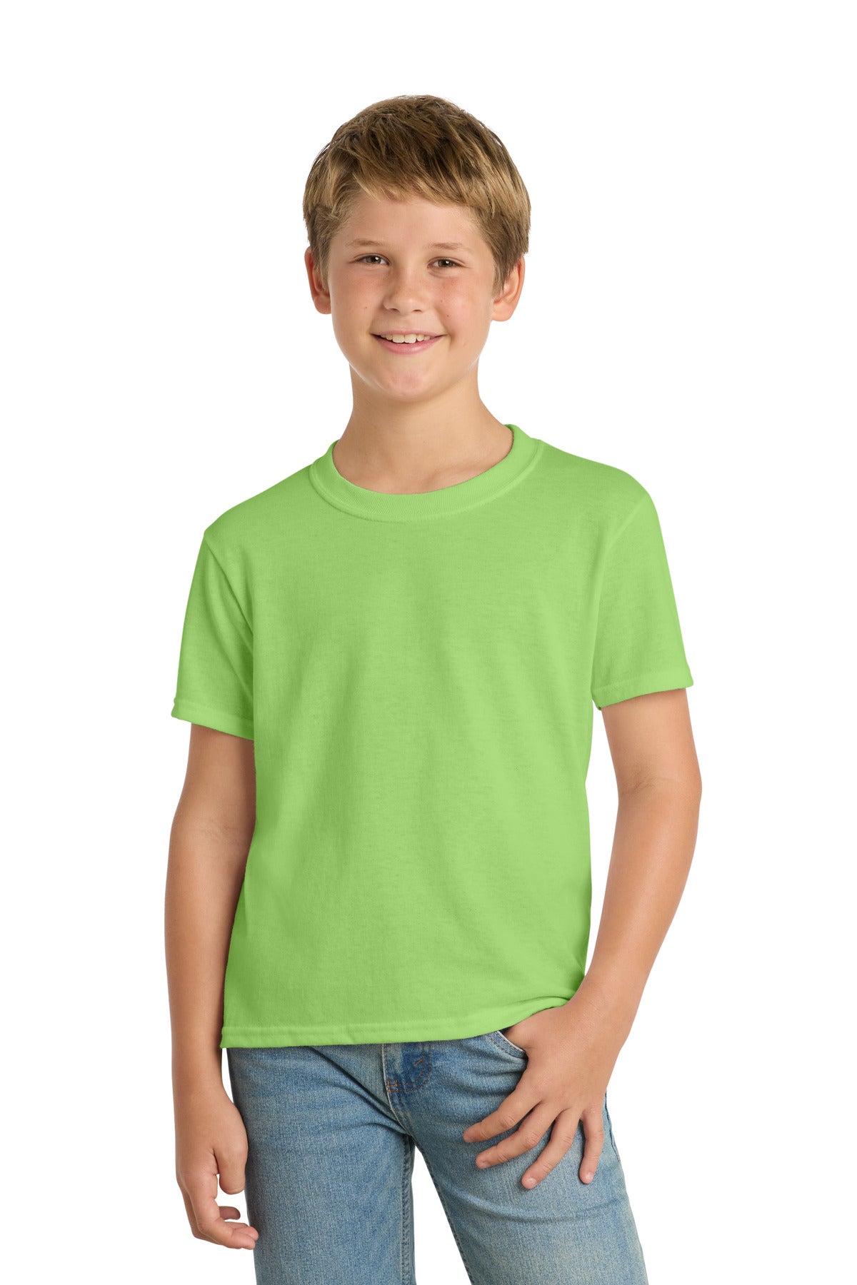 Port & Co   Youth Core Blend Tee.  PC55Y
