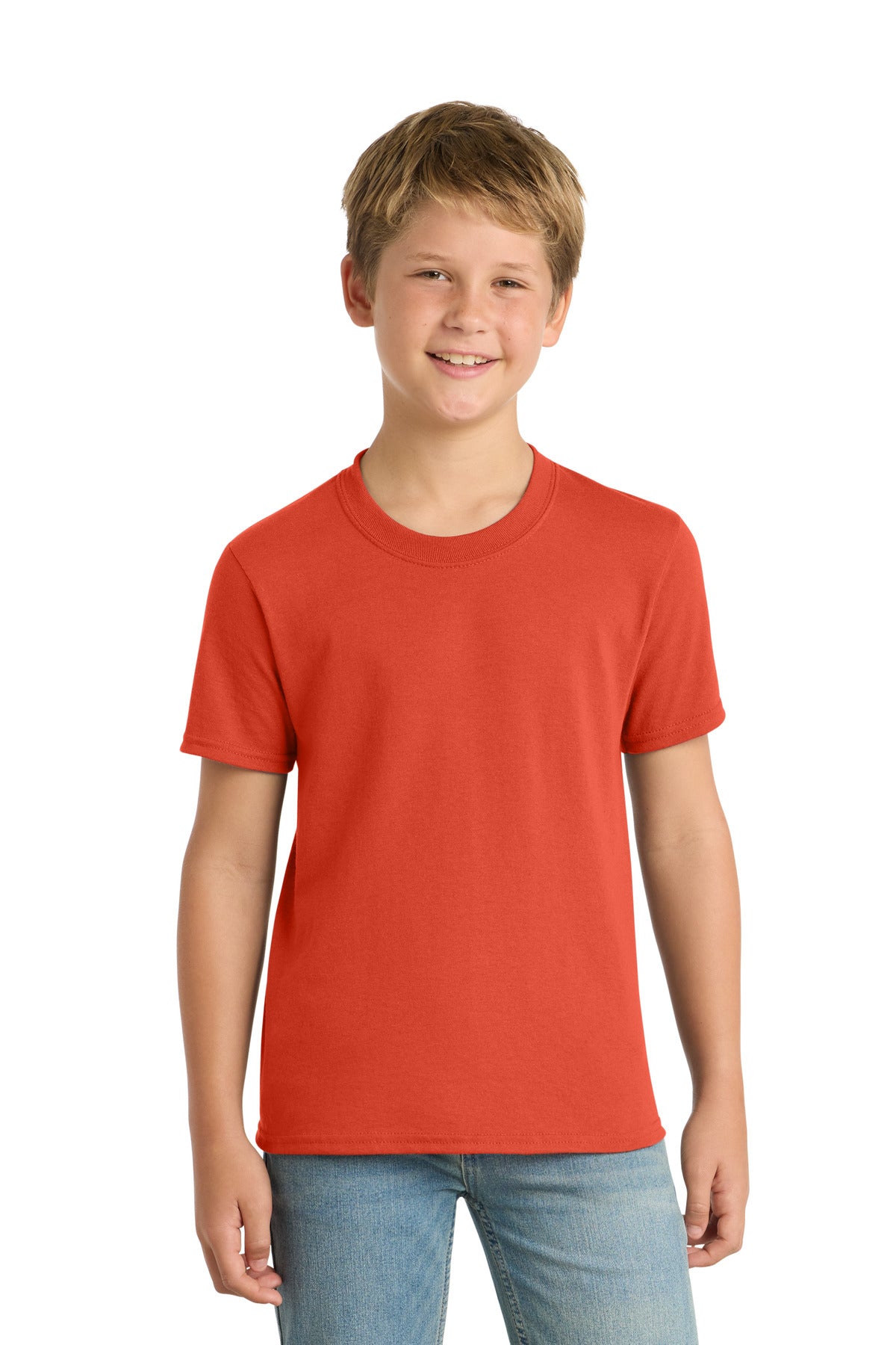 Port & Co   Youth Core Blend Tee.  PC55Y
