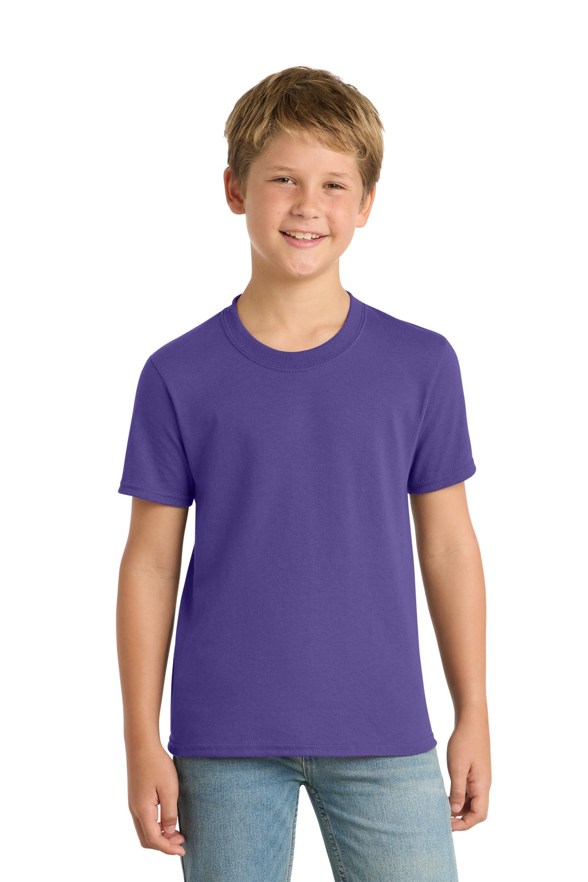 Port & Co   Youth Core Blend Tee.  PC55Y