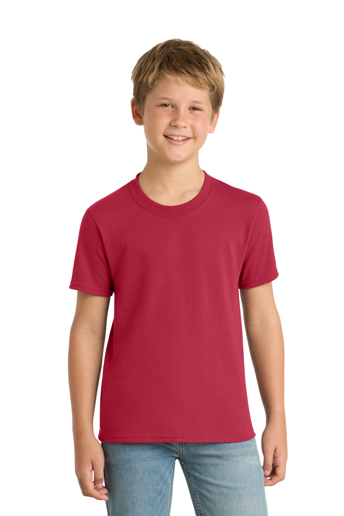 Port & Co   Youth Core Blend Tee.  PC55Y