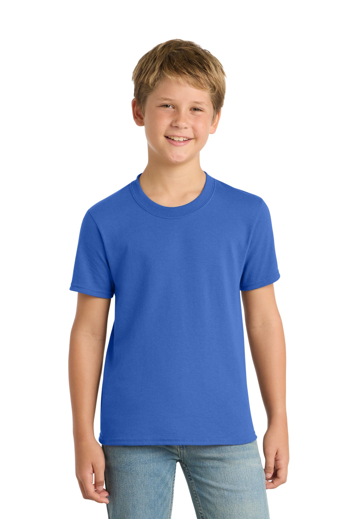 Port & Co   Youth Core Blend Tee.  PC55Y