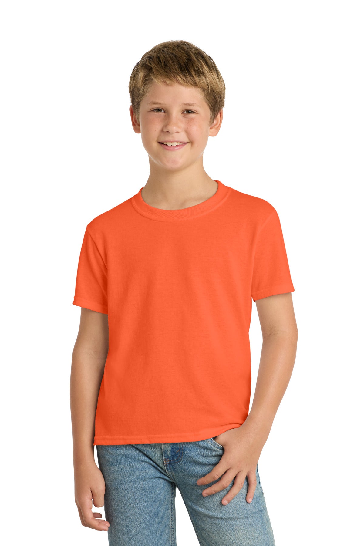 Port & Co   Youth Core Blend Tee.  PC55Y