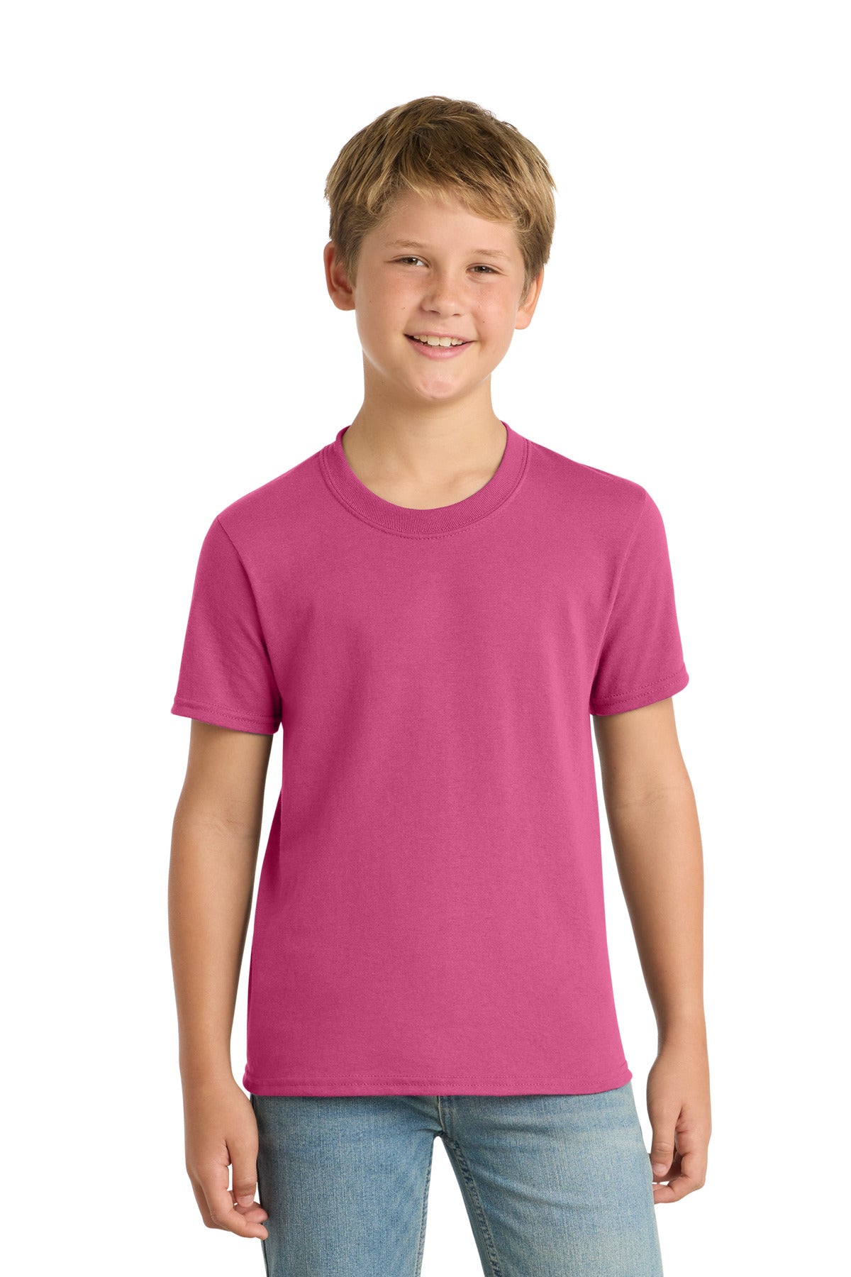 Port & Co   Youth Core Blend Tee.  PC55Y