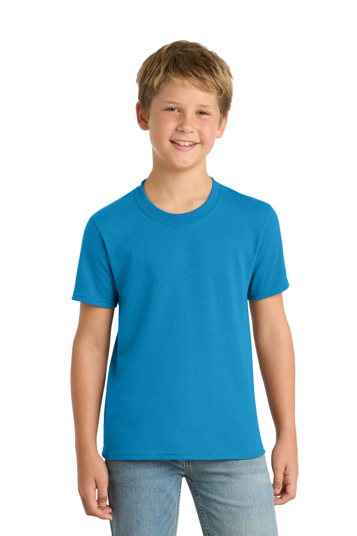 Port & Co   Youth Core Blend Tee.  PC55Y