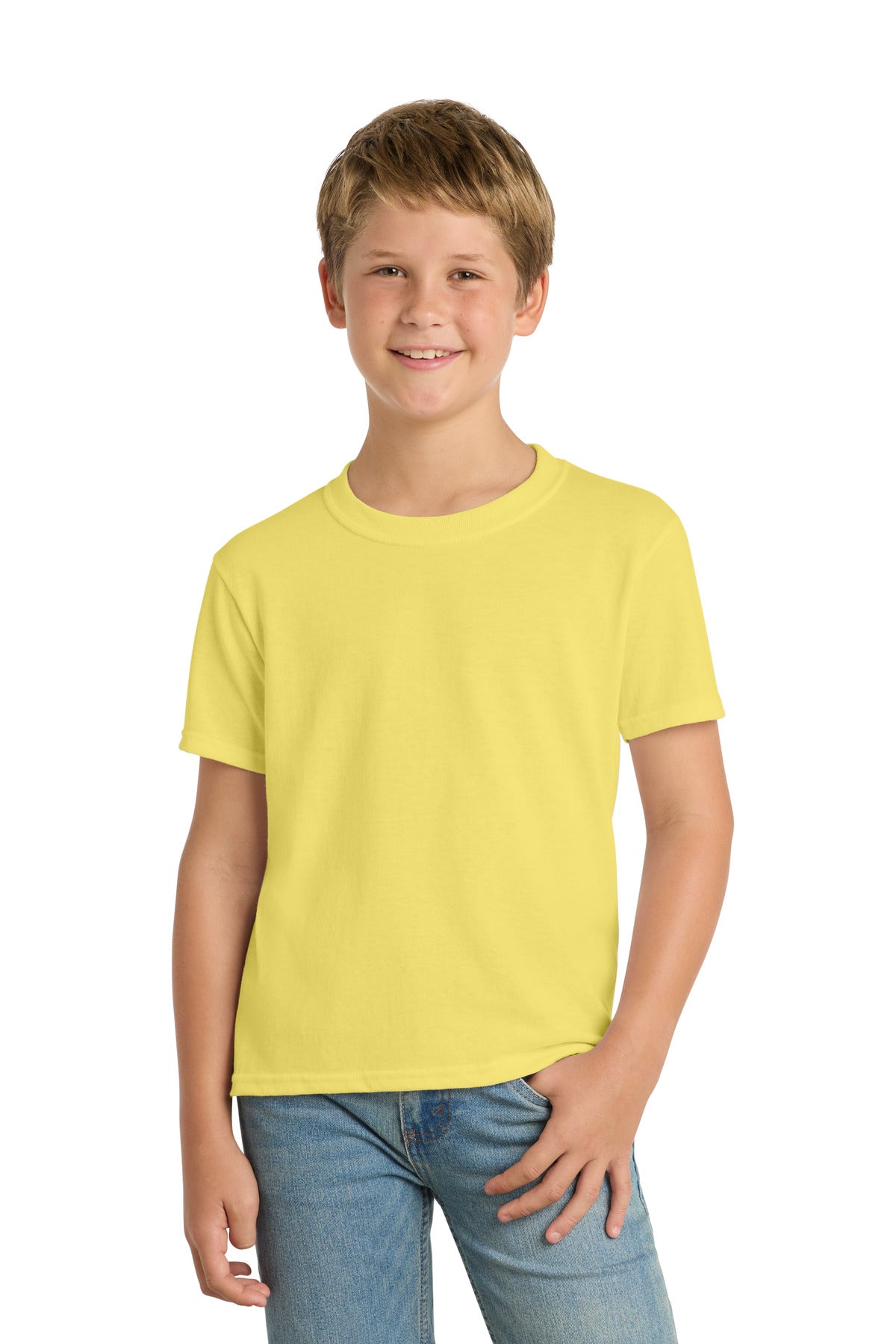 Port & Co   Youth Core Blend Tee.  PC55Y