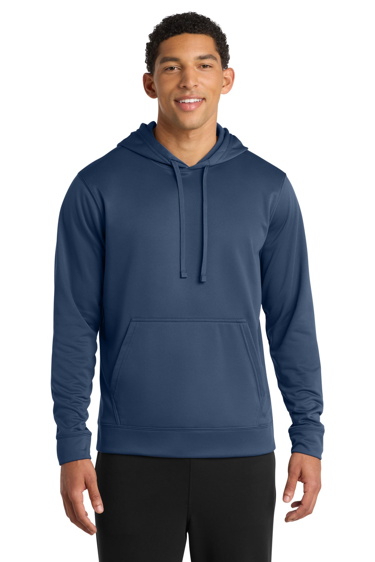 Port & Co ®  Performance Fleece Pullover Hooded Sweatshirt. PC590H | Add Your Logo