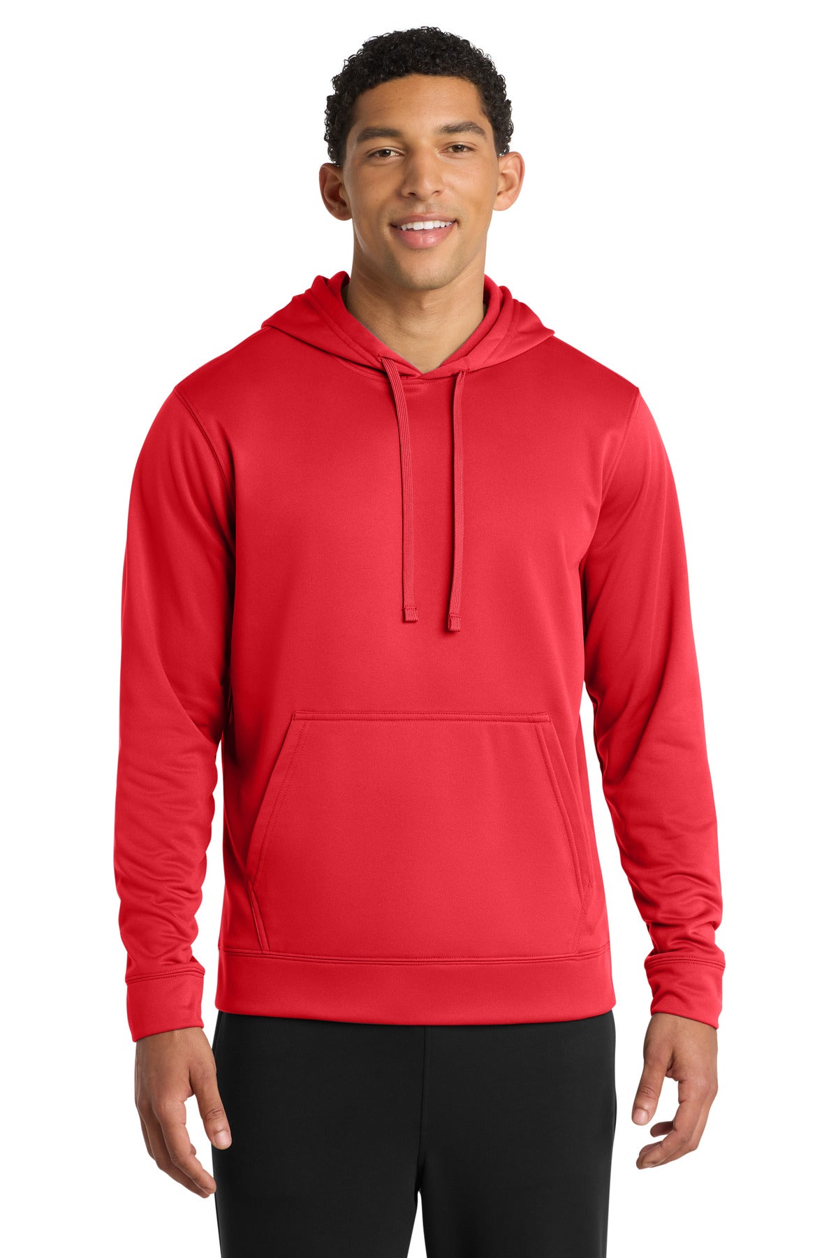 Port & Co ®  Performance Fleece Pullover Hooded Sweatshirt. PC590H | Add Your Logo