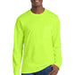 Port & Co   Long Sleeve Essential Pocket Tee.  PC61LSP