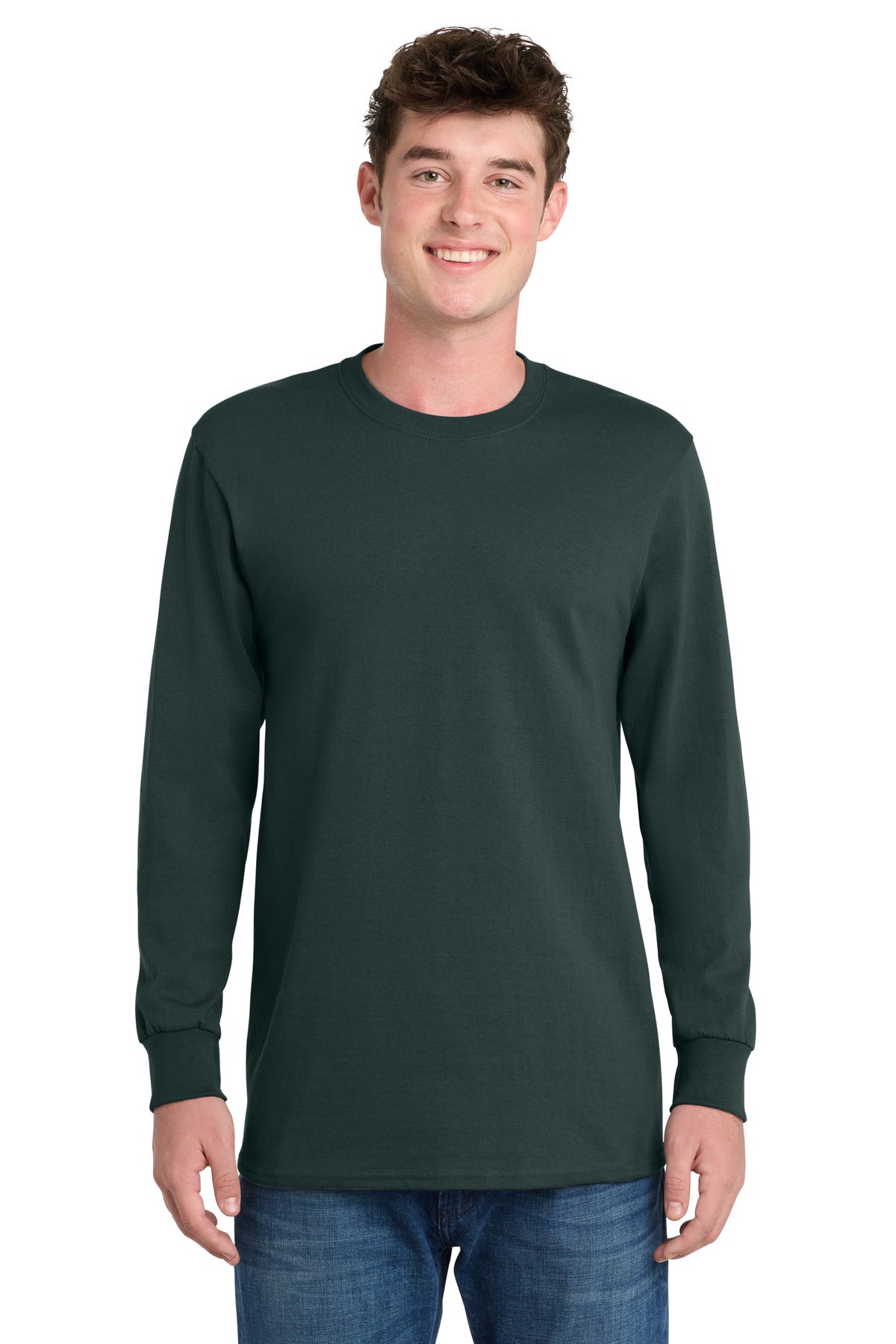 Port & Co   Tall Long Sleeve Essential Tee. PC61LST