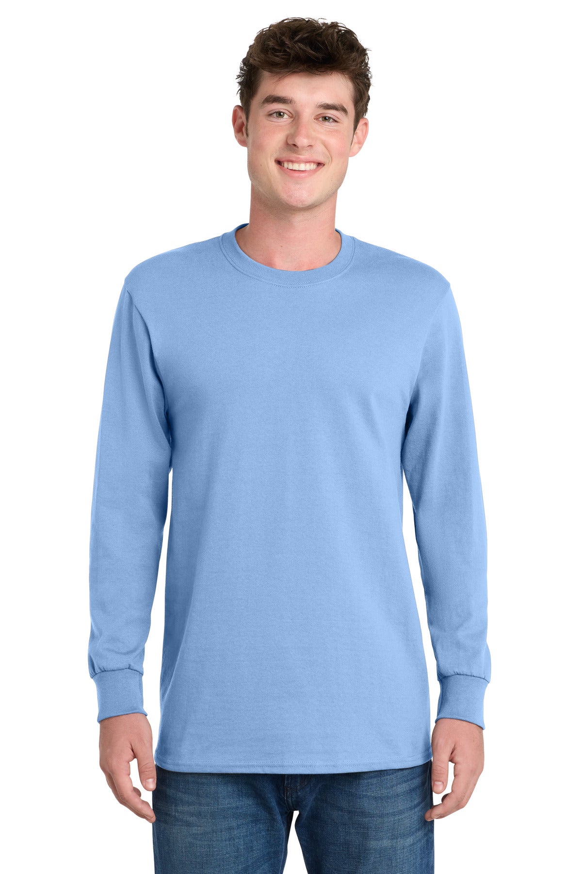 Port & Co   Tall Long Sleeve Essential Tee. PC61LST