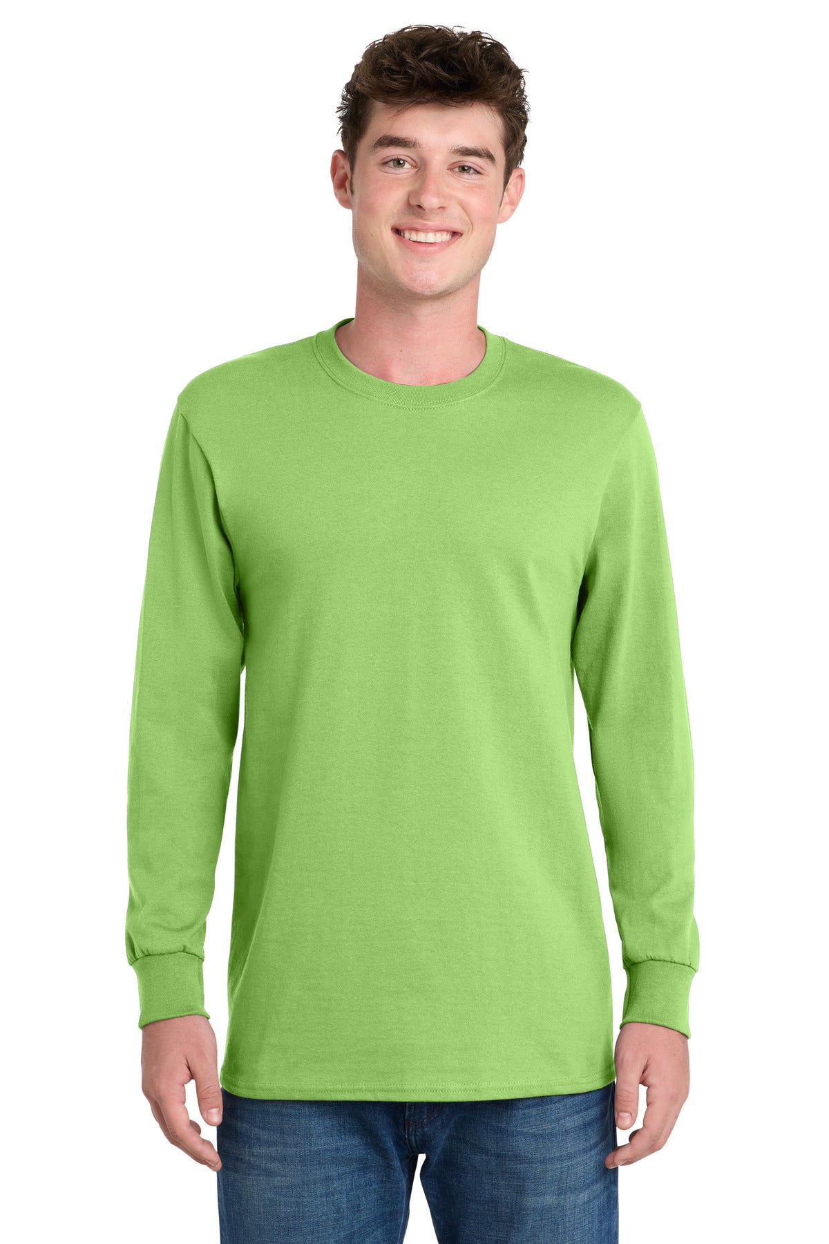 Port & Co   Tall Long Sleeve Essential Tee. PC61LST