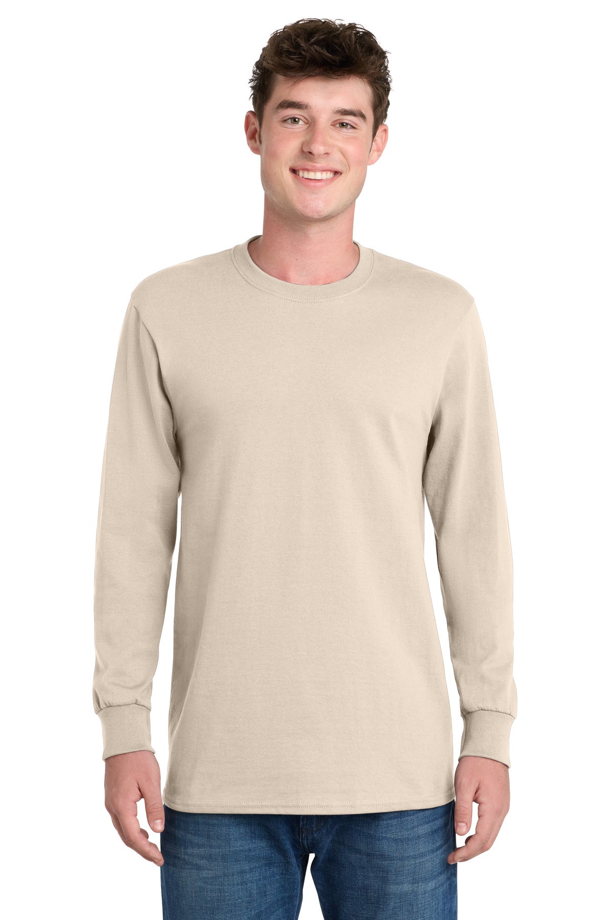 Port & Co   Tall Long Sleeve Essential Tee. PC61LST